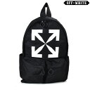 オフホワイト バックパック メンズ リュックサック クロスアロー ブラック 黒 Off-White BACK PACK【送料無料】