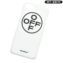 オフホワイト OFF-WHITE OMPA004S18294107/0110 CROSS OFF i-phone cover iPhone 7/8 対応 クロスオフ 携帯ケース 携帯カバー ホワイト 白 WHITE【送料無料】