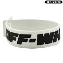 楽天クラウドモーダオフホワイト ラバーブレスレット メンズ ラバーバンド ホワイト 白 Off-White INDUSTRIAL THIN BRACEL【送料無料】