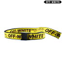 オフホワイト インダストリアル ベルト メンズ ベルト イエロー Off-White INDUSTRIAL BELT【送料無料】