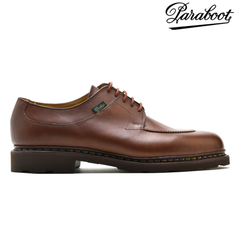 パラブーツ ビジネスシューズ メンズ パラブーツ PARABOOT AVIGNON 705111 LIS MARRON アヴィニョン Uチップ 本革 ドレスシューズ ビジネス レザーシューズ マロン メンズ【送料無料】