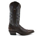 ピストレロ ブーツ メンズ ピストレロ PISTOLERO WESTERN BOOTS 3002DK BROWN WHITE×BLUE Stitch ウエスタンブーツ ダークブラウン ホワイト×ブルー ステッチ 刺繍 【送料無料】