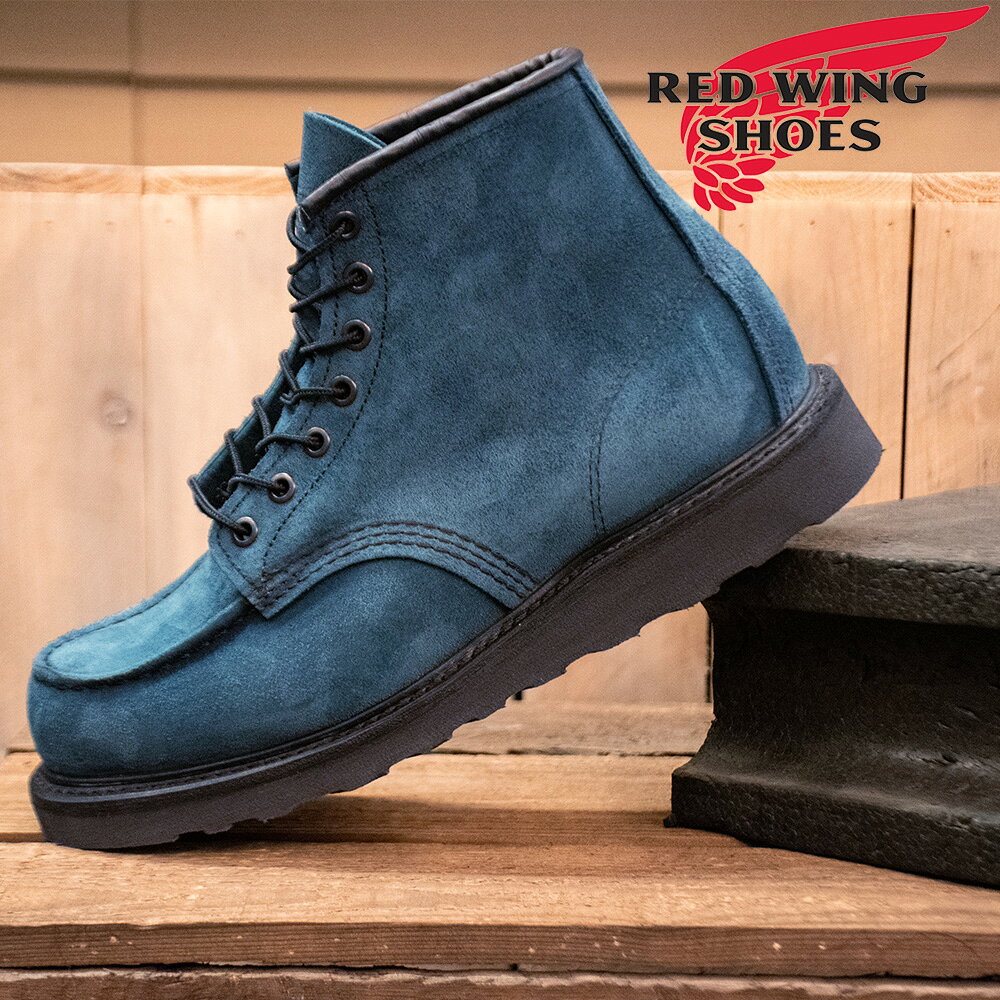 レッドウィング REDWING 8809 6インチ クラシックモック アイリッシュセッター メンズ ワークブーツ タイダル ミュールスキナー ラフアウト Dワイズ 6-inch Classic Moc【送料無料】