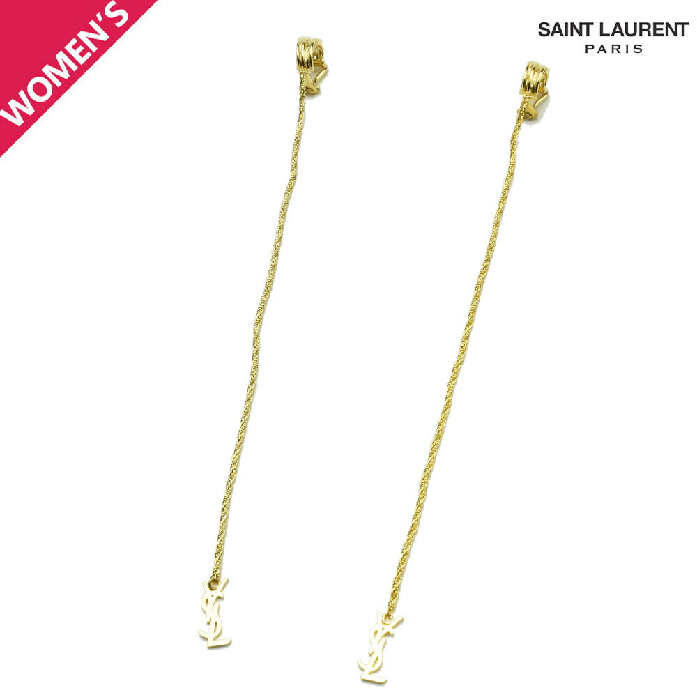 サンローラン イヤリング サンローラン パリ イヤリング レディース アクセサリー モノグラム ゴールド YSL Saint Laurent【送料無料】