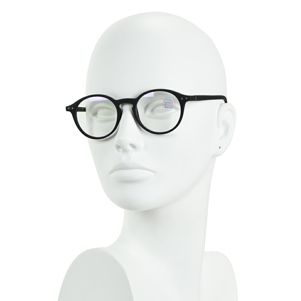 【お買い物マラソンSALE】see concept シーコンセプト SCREEN#D +0 BLACK SOFT メガネ/男女兼用/ブルーライトプロテクション/PCメガネ【送料無料】 cloudmoda-10002589 クラウドモーダ サンプル画像2