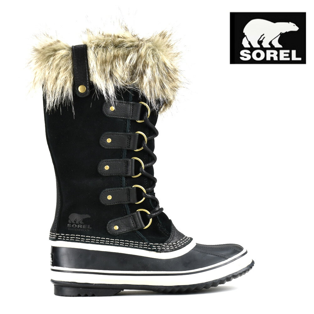 ソレル スノーブーツ レディース ソレル スノーブーツ レディース ジョアンオブアークティック ブラック 黒 SOREL JOAN OF ARCTIC BLACK STONE 1708791-010