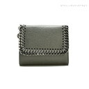 ステラ マッカートニー 三つ折り財布 レディース ステラマッカートニー STELLAMcCARTNEY 431000w9132-1220 Falabella ファラベラ シャギーディア 3つ折り財布 財布 グレー GRAY レディース WALLET【送料無料】