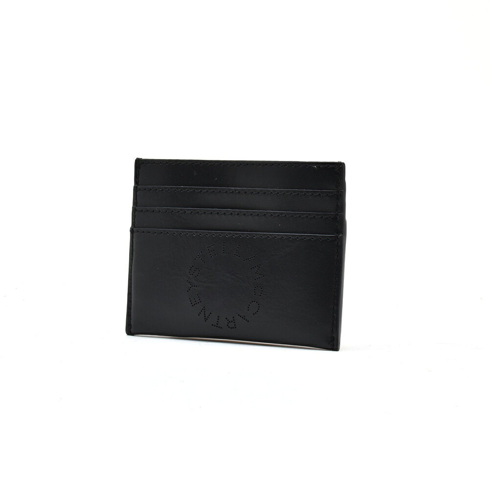 ステラマッカートニー STELLAMcCARTNEY 506665WU028/1000 CARDCASE BLACK ロゴ カードホルダー カードケース パスケース 定期入れ ブラック 黒 メンズ レディース【送料無料】 2