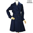 タトラス トレンチコート スプリングコート Iライン ネイビー 紺色 レディース TATRAS VIESTE LTA19S4735 NAVY【送料無料】