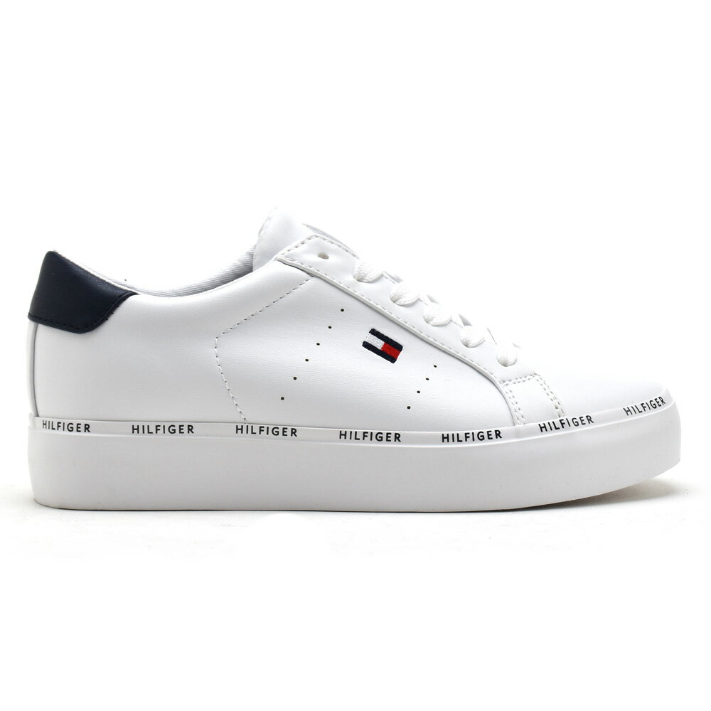 トミーヒルフィガー スニーカー レディース ローカット シューズ 靴 コートシューズ ホワイト 白 TOMMY HILFIGER HENISSLY【送料無料】のサムネイル