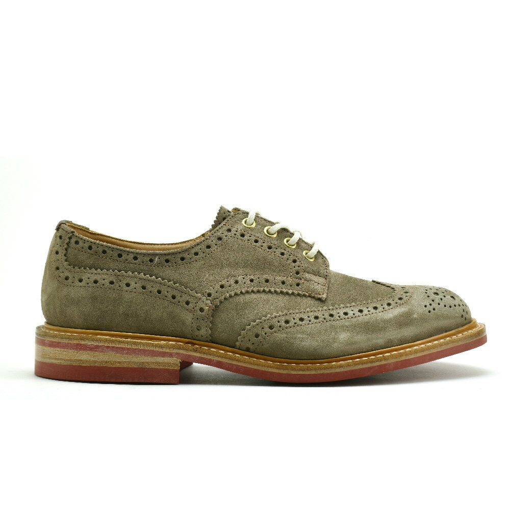 トリッカーズ バートン メンズ カントリーブーツ ダイナイトソール ブローグシューズバイソン アンティーク TRICKER'S M5633 BOURTON BROGUE SHOES VISONE【送料無料】