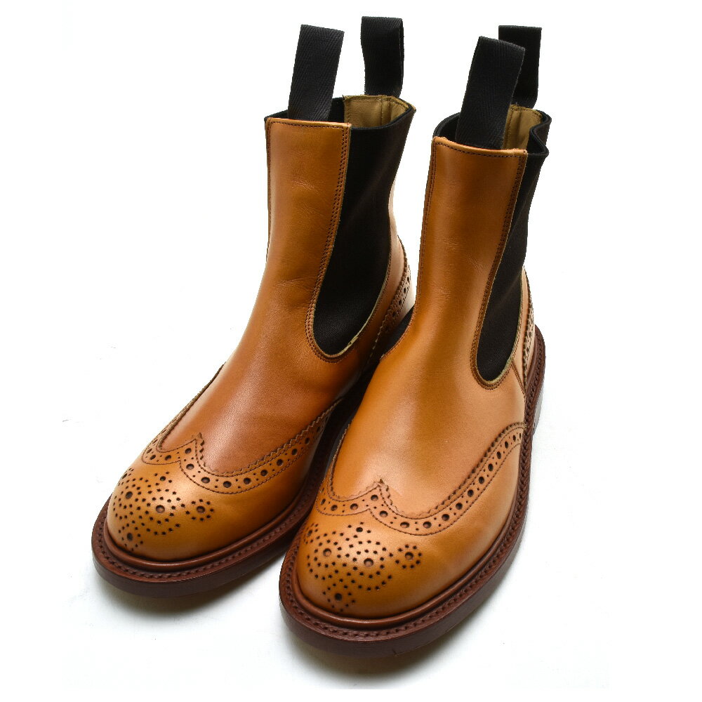 トリッカーズ チェルシーブーツ レディース サイドゴア ウイングチップ ブローグ エイコン TRICKER'S HENRY【送料無料】 2