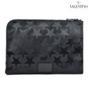ヴァレンティノ VALENTINO MY2B0457NJQ/0NO Rockstud Camustars ロックスタッズ クラッチバッグ ブラック 黒 メンズ ...
