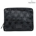 ヴァレンティノ VALENTINO MY2B0564NFP/0NO Rockstud Camustars ロックスタッズ クラッチバッグ ブラック 黒 メンズ ...