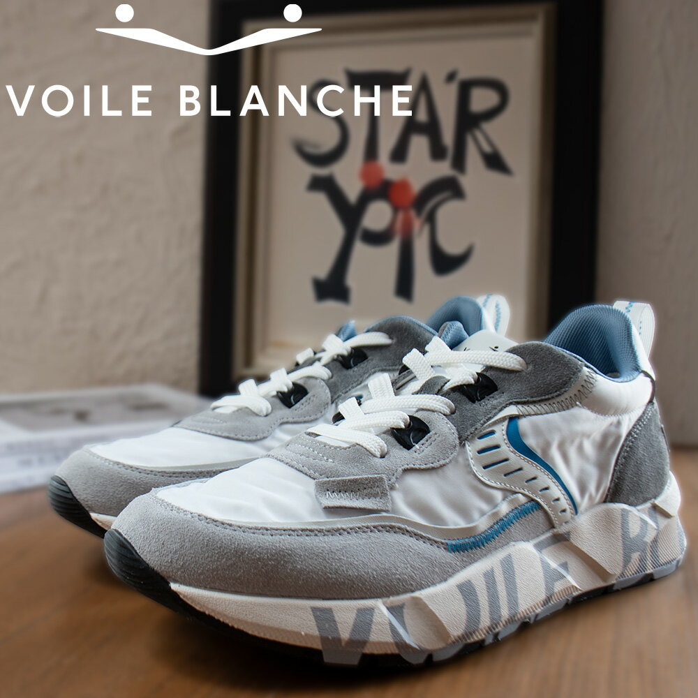 Rakuten - ボイルブランシェ VOILE BLANCHE スニーカー メンズ ローカットスニーカー シューズ クラブ01 靴 グレー 白 ブルー CLUB01【送料無料】