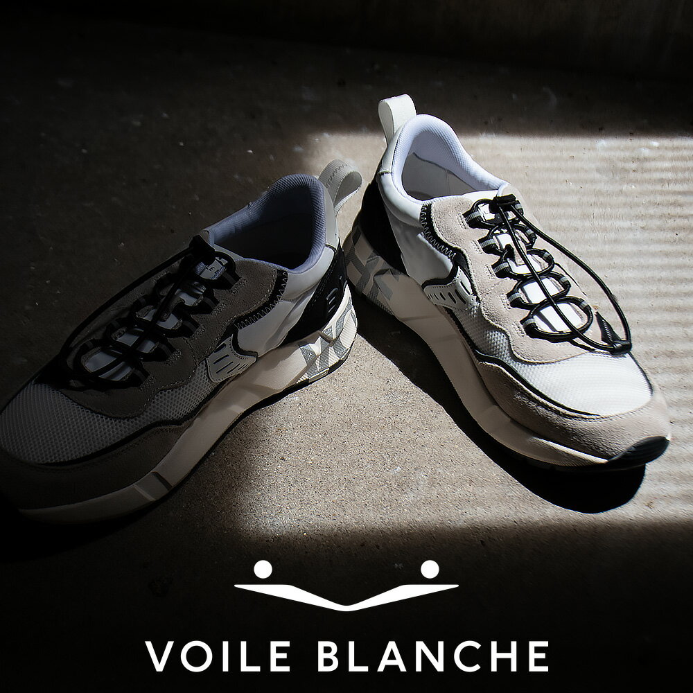 Rakuten - ボイルブランシェ VOILE BLANCHE スニーカー メンズ ダッドスニーカー ローカットスニーカー シューズ 靴 クラブ01 ホワイト ブラック CLUB01 QUICK 【送料無料】