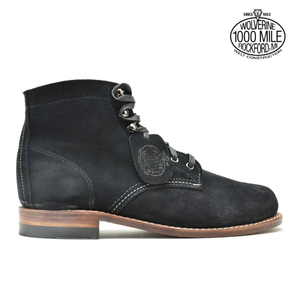 ウルヴァリン WOLVERINE W40388 1000 MILE 6インチ BOOT BLACK 