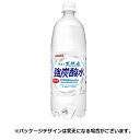 サンガリア　伊賀の天然水　強炭酸水　1L　ペットボトル　1ケース（12本）【法人限定】【送料無料】