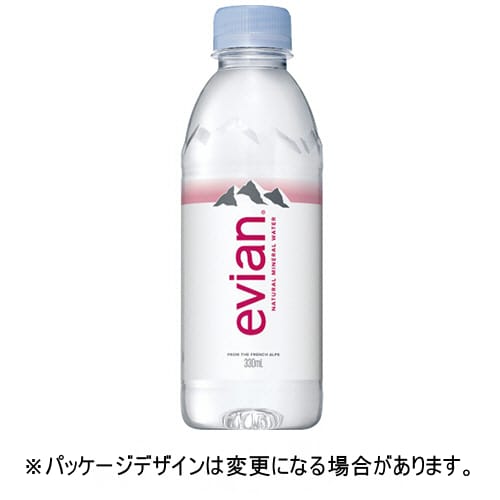 伊藤園　エビアン　330mL　ペットボトル　1ケース（24本）【法人限定】【送料無料】