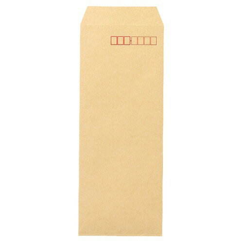 ピース　R40再生紙クラフト封筒　長40　70g／m2　〒枠あり　業務用パック　455－80　1箱（1000枚）【法人限定】【送料無料】...