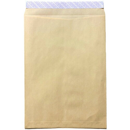 乐天商城 - 高春堂　ピース　R40再生紙クラフト封筒　テープのり付　角2　85g／m2　〒枠なし　845−10　1パック（100枚）【法人限定】【送料無料】