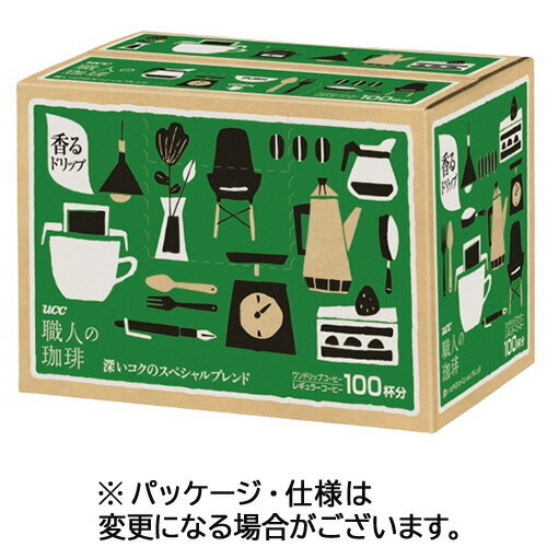 Set - UCC　職人の珈琲　ドリップコーヒー　深いコクのスペシャルブレンド　7g　1箱（100袋）【法人限定】【送料無料】