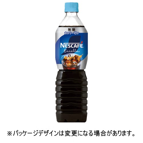 乐天商城 - ネスレ　ネスカフェ　エクセラ　ボトルコーヒー　無糖　900mL　ペットボトル　1セット（24本：12本×2ケース）【法人限定】【送料無料】