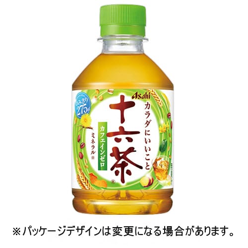乐天商城 - アサヒ飲料　十六茶　275mL　ペットボトル　1ケース（24本）【法人限定】【送料無料】