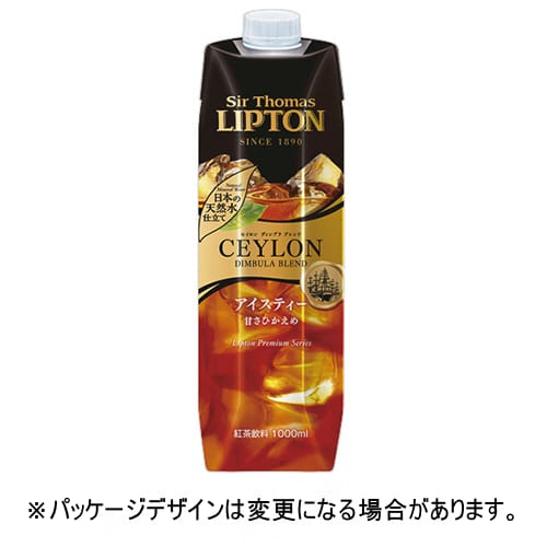 のど越しのよい渋みと爽快感のあるアイスティー。●1L、6本×3ケースセットです。●甘さひかえめ。●タイプ／紙パック●内容量／1L●賞味期限／商品の発送時点で、賞味期限まで残り120日以上の商品をお届けします。●シリーズ名／リプトン●1セット＝6本×3ケース※メーカー都合により、パッケージデザインおよび仕様が変更になる場合がございます。メーカー：キーコーヒー※メーカー都合によりパッケージ・仕様等が予告なく変更される場合がございます。ご了承ください。※沖縄・離島へのお届けは別途1980円(税込)の送料がかかります。※別サイトでも販売しているため、ご注文のタイミングにより、お届けまでにお時間をいただいたり、やむをえずキャンセルさせていただく場合がございます。予めご了承下さい。こちらの商品は、送付先が法人様（会社・店舗・学校等）限定となります。時間指定・置き配指定の発送はできません。