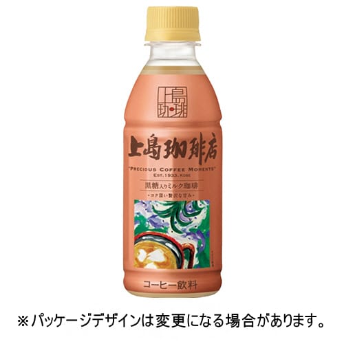 乐天商城 - UCC　上島珈琲店　黒糖入ミルク珈琲　270mL　ペットボトル　1ケース（24本）【法人限定】【送料無料】