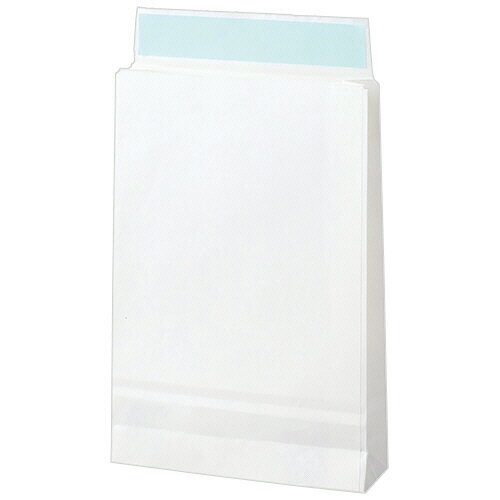 TANOSEE 宅配袋 特小 白 テープ付 1セット（1200枚：100枚×12パック）【法人限定】【送料無料】