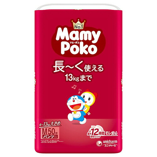 乐天商城 - ユニ・チャーム　マミーポコパンツ　ドラえもん　M　1セット（150枚：50枚×3パック）【法人限定】【送料無料】