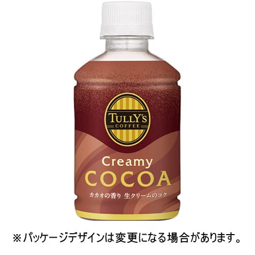 【48本】伊藤園　タリーズ　クリーミーココア　260mL　ペットボトル　1セット（48本：24本×2ケース）【法人限定】【送料無料】