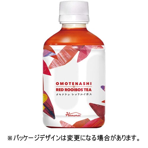 乐天商城 - ハルナプロデュース　オモテナシレッドルイボスティー　280mL　ペットボトル　1セット（72本：24本×3ケース）【法人限定】【送料無料】