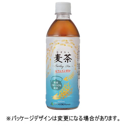 乐天商城 - ミツウロコビバレッジ　麦茶　500mL　ペットボトル　1セット（48本：24本×2ケース）【法人限定】【送料無料】