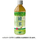 富永貿易 神戸居留地 緑茶 500mL ペットボトル 1セット(72本:24本×3ケース)【法人限定】【送料無料】