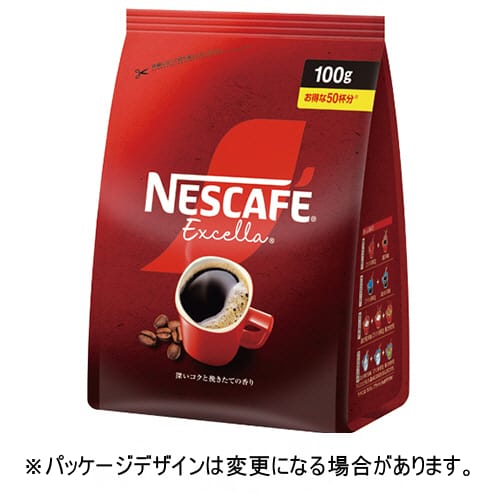 乐天商城 - ネスレ　ネスカフェ　エクセラ　詰替用　100g　1セット（3袋）【法人限定】【送料無料】