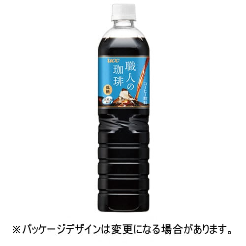 乐天商城 - UCC　職人の珈琲　低糖　900mL　ペットボトル　1セット（24本：12本×2ケース）【法人限定】【送料無料】