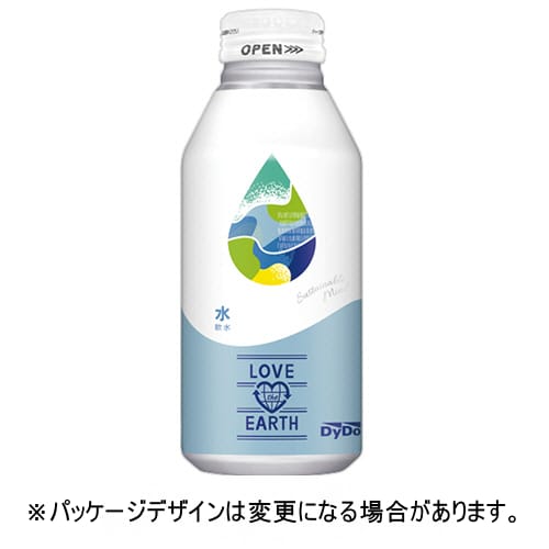 乐天商城 - ダイドードリンコ　ラブジアース　水　400g　ボトル缶　1セット（48本：24本×2ケース）【法人限定】【送料無料】