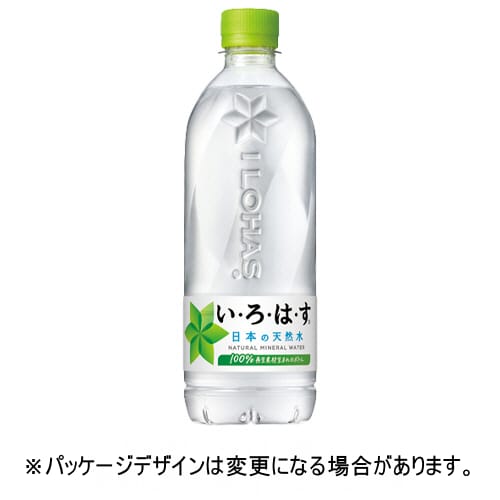 コカ・コーラ　い・ろ・は・す　540mL　ペットボトル　1ケース（24本）
