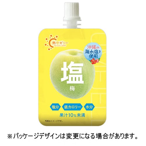 乐天商城 - セイウ　熱中ゼリー　塩梅味　180g　パウチ　1セット（18パック：6パック×3ケース）【法人限定】【送料無料】