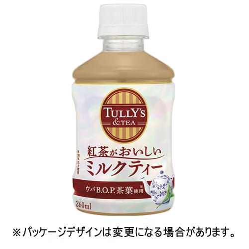 【24本】伊藤園　TULLYS＆TEA　紅茶がおいしいミルクティー　ホット＆コールド兼用...