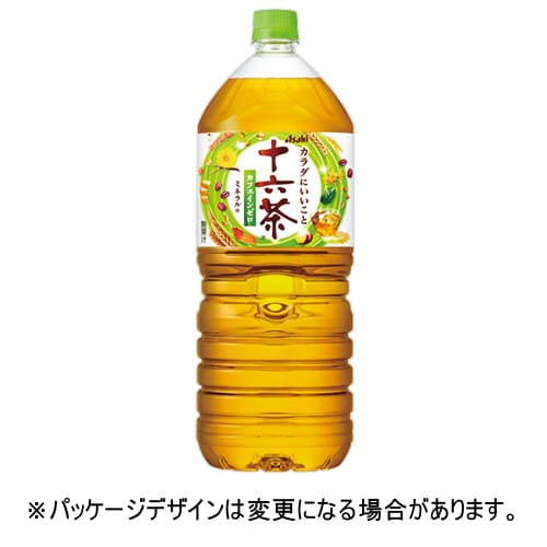 乐天商城 - アサヒ飲料　十六茶　2L　ペットボトル　1セット（12本：6本×2ケース）【法人限定】【送料無料】