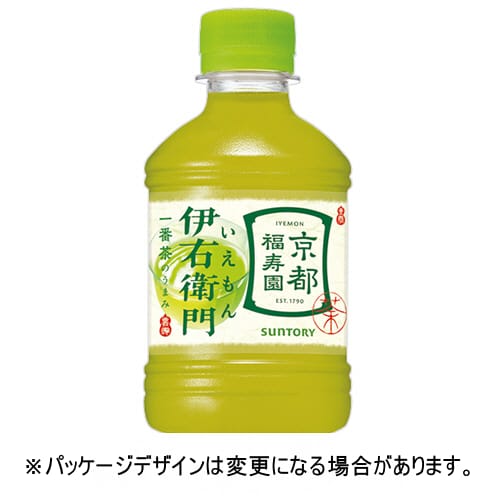 乐天商城 - サントリー　緑茶　伊右衛門　280mL　ペットボトル　1セット（48本：24本×2ケース）【法人限定】【送料無料】