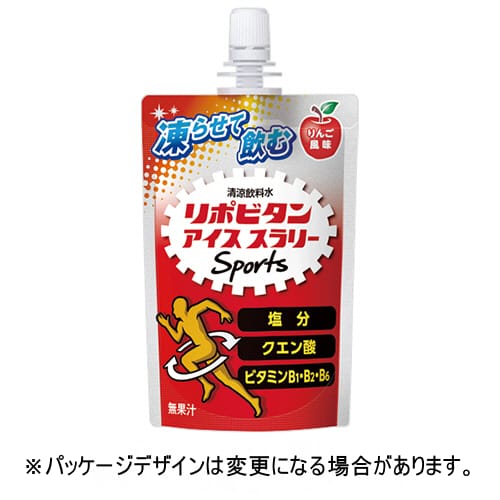 乐天商城 - 大正製薬　リポビタンアイススラリー　Sports　りんご風味　120g　パウチ　1ケース（30パック）【法人限定】【送料無料】