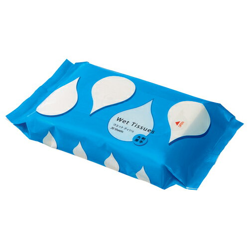 乐天商城 - TANOSEE　ウエットティッシュ　大判・厚手タイプ　1セット（600枚：20枚×30パック）【法人限定】【送料無料】