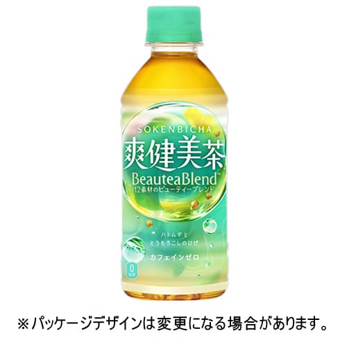 乐天商城 - コカ・コーラ　爽健美茶　300mL　ペットボトル　1セット（72本：24本×3ケース）【法人限定】【送料無料】