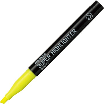 モナミ　蛍光ペン　SUPER　HIGHLIGHTER　黄　18401　1本