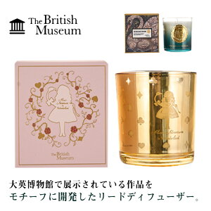 アロマキャンドル キャンドル 香り蝋燭 大英博物館 The Noble Game of the Swan 不思議の国のアリス キャンドルライト お洒落 芳香剤 お風呂 いい匂い プレセント インテリア 海外正規品 並行輸入品