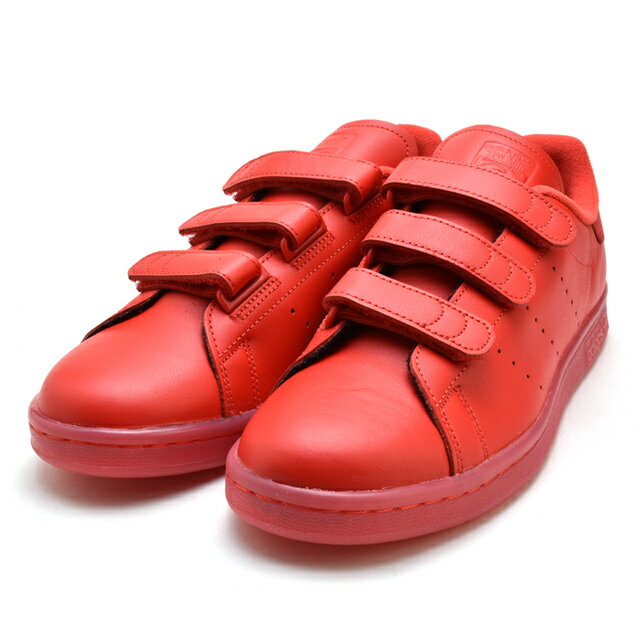 アディダス adidas S80043 スタンスミス STAN SMITH STANSMITH CF メンズ レディース 赤 レッド RED ベルクロ 【